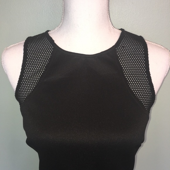 ASTR asymmetrical mesh zip dress - Picture 3 of 6